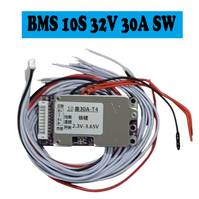 BMS LiFePo4 3.2V 10S 32V 30A TOLL4 & SW