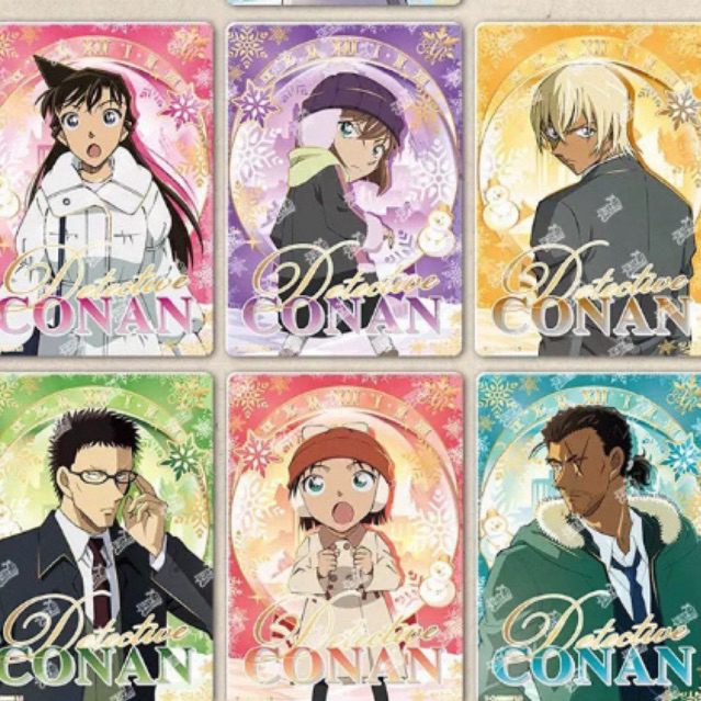 (พร้อมส่ง🇹🇭) การ์ด Conan Kayou movie