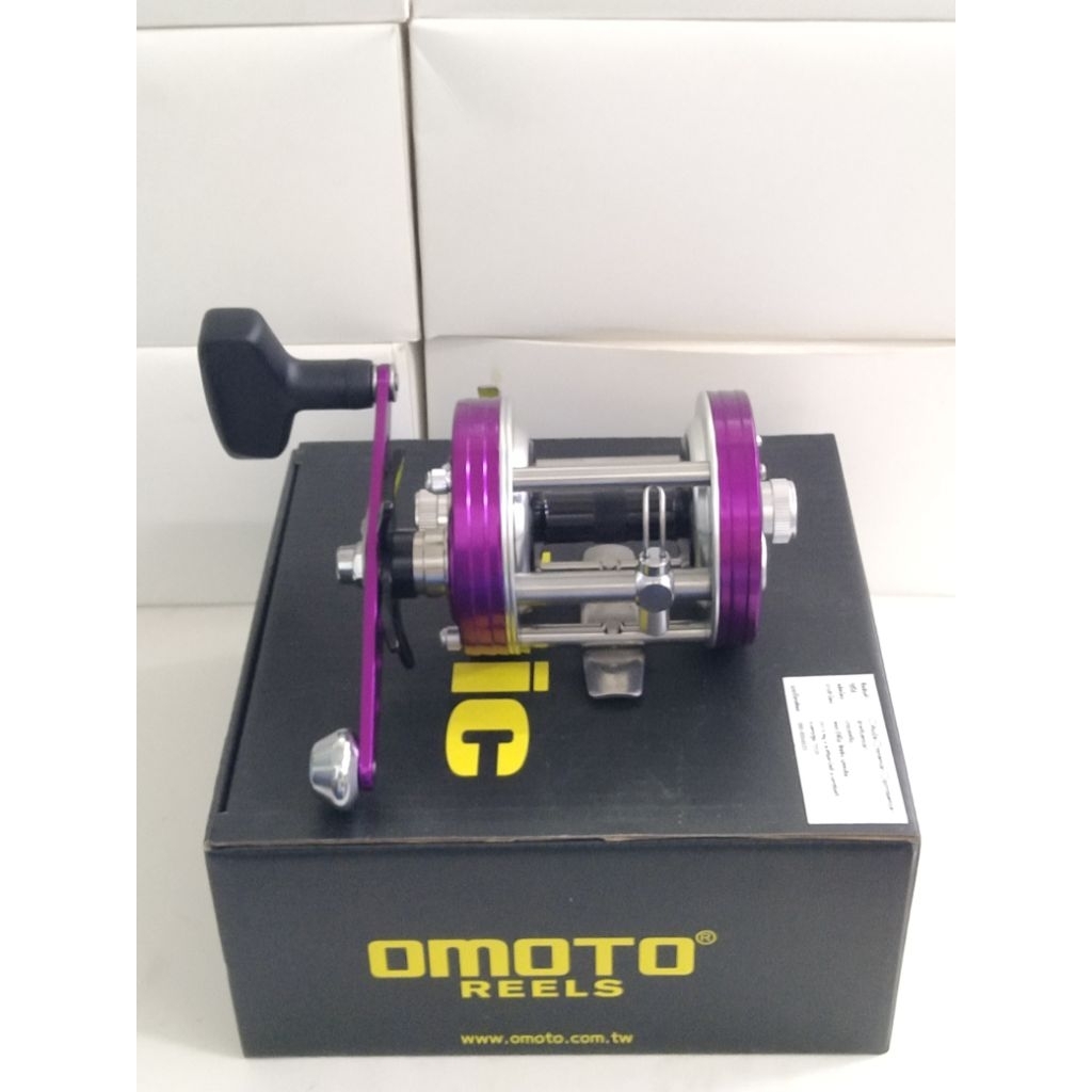 รอกเบท OMOTO รุ่น SIVIC 6000 CS ขวา (สีม่วง)