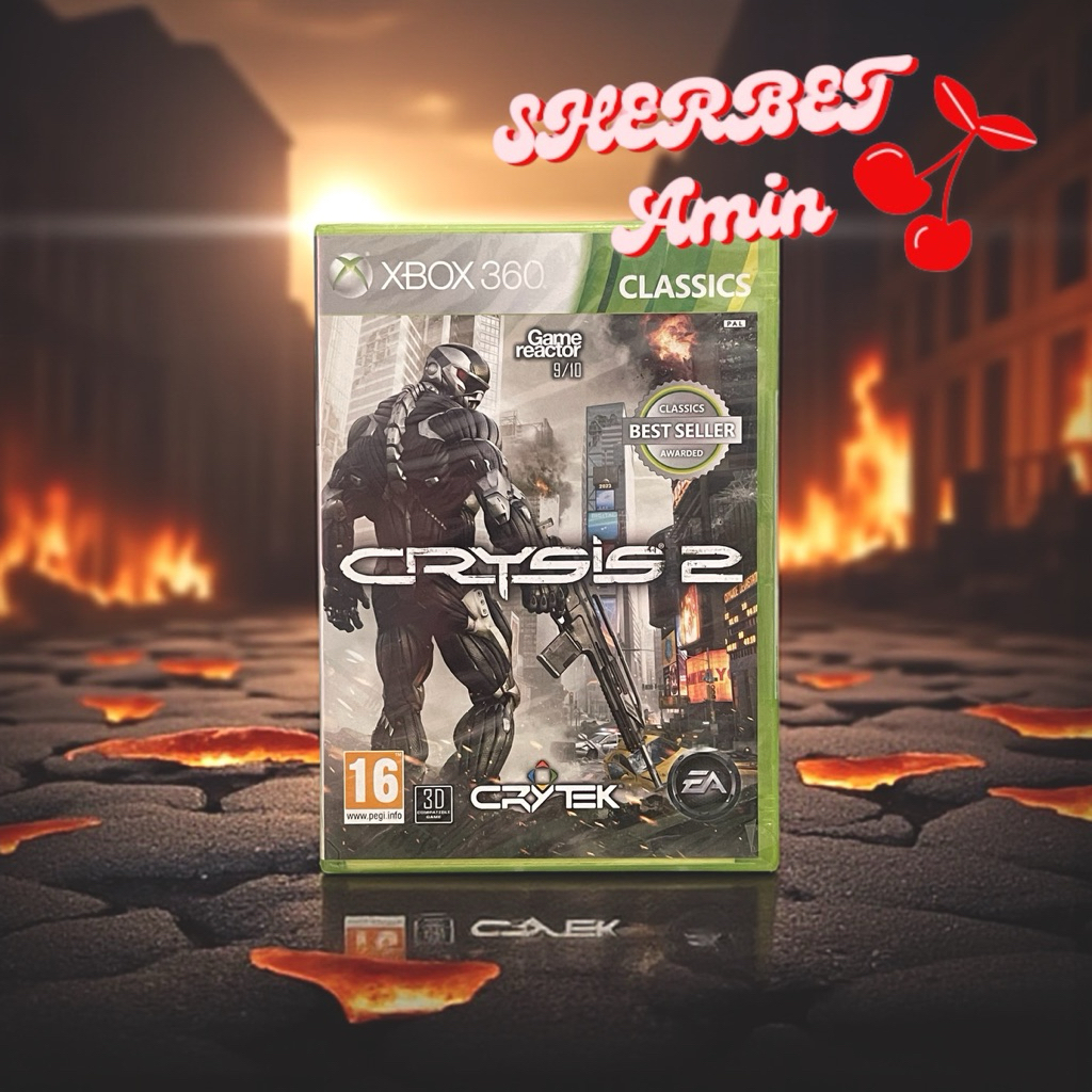 แผ่นเกม Xbox 360 มือหนึ่ง / Crysis 2