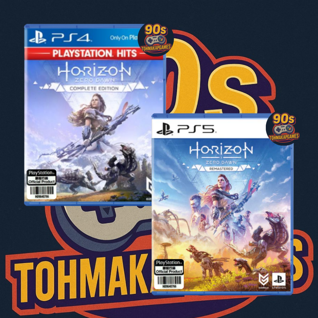 (มือ1/มือ2) แผ่นเกม PS4/PS5 : Horizon Zero Dawn : Complete Edition / Horizon Zero Dawn Remastered
