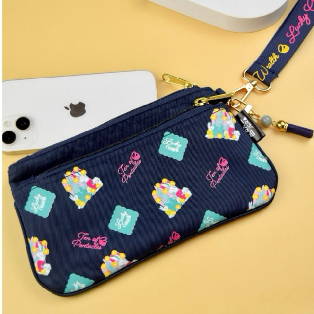 ซื้อ 4 แถม1 กระเป๋าสตางค์สายมู สกรีนชื่อฟรี ส่งไว เสริมโชคการเงิน พร้อมจี้หินมงคล กระเป๋าคล้องมือ ของขวัญวันเกิด