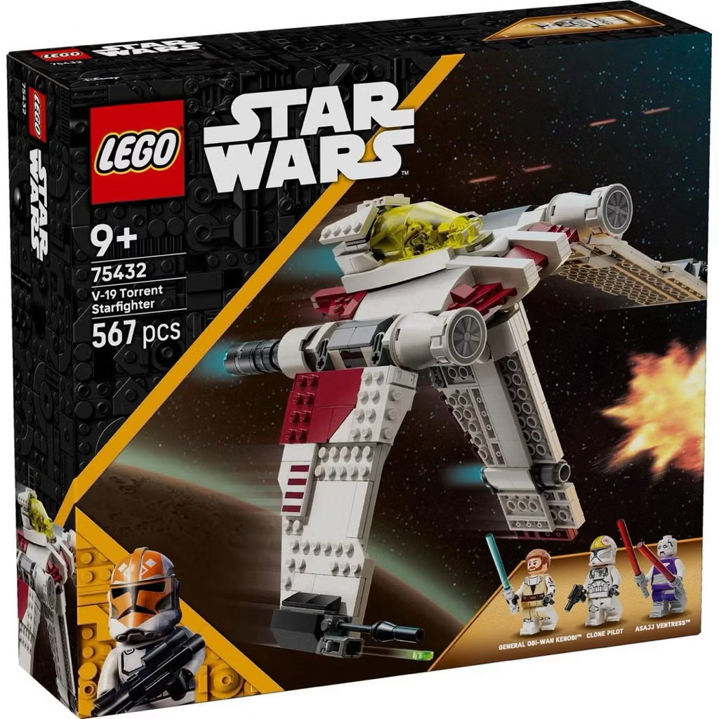 Lego Star Wars 75432 V-19 Torrent Starfighter