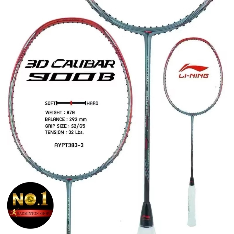 LI-NING 3D CALIBAR 900B 4U ไม้แบดมินตัน แท้ 💯 By. No.1 Badminton Shop (โปรดอ่านรายละเอียดก่อนสั่ง)