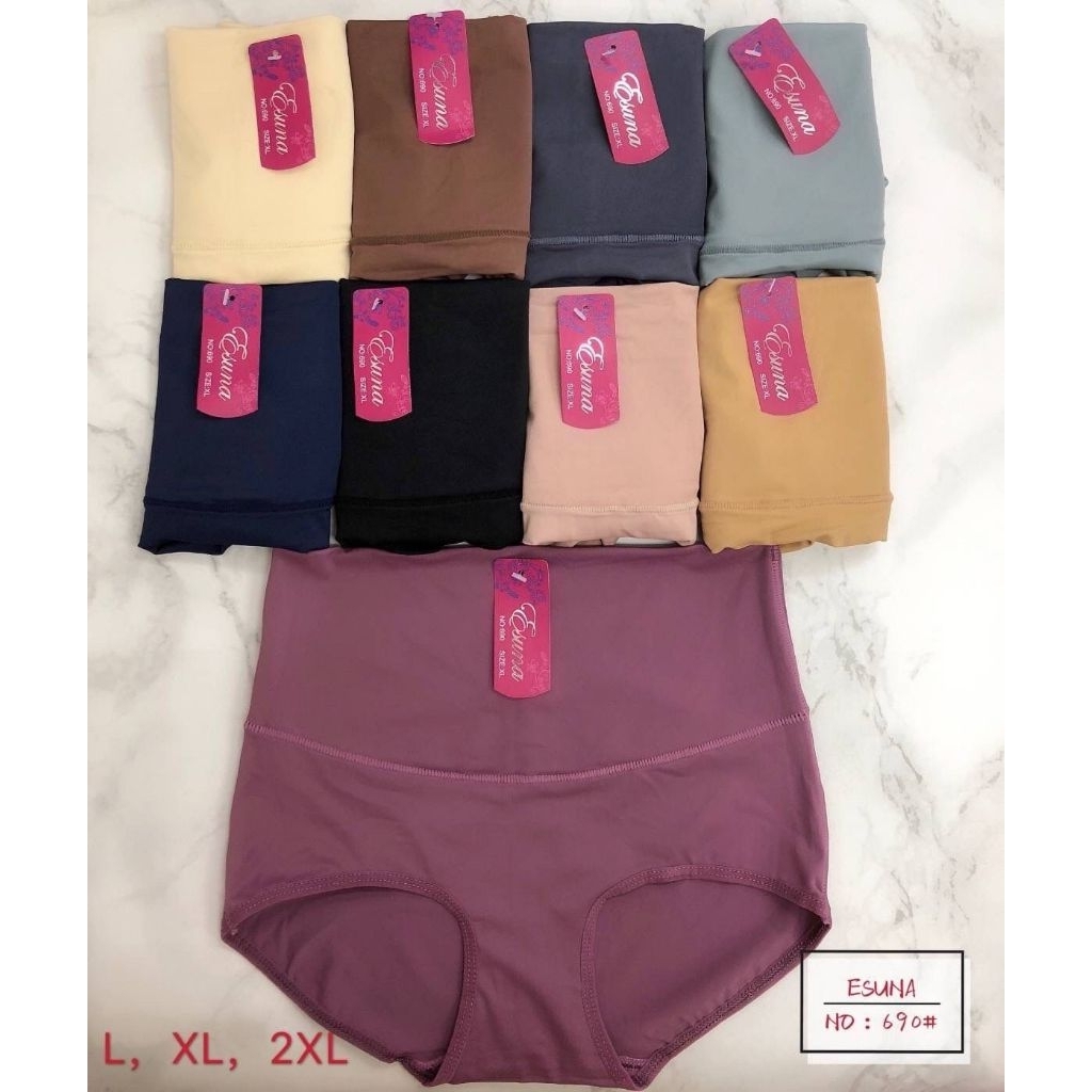 #690#กางเกงในกระชับหน้าท้อง เก็บสะโพก กึ่งสเตย์ ป้ายEsuna รุ่น690 - รูปที่ 2
