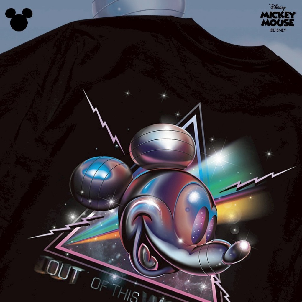 Power 7 Shop เสื้อยืดการ์ตูน มิกกี้เมาส์ ลิขสิทธ์แท้ DISNEY (MKX-261) - รูปที่ 3