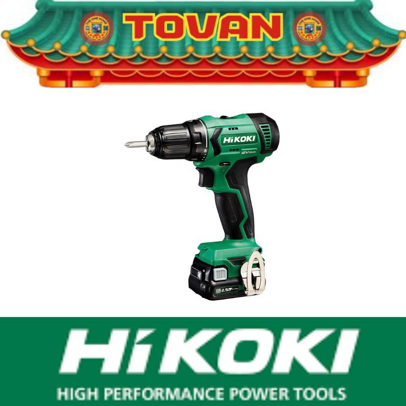 HIKOKI สว่านไขควงไร้สาย 12V DS12DA/ HIKOKI # ออก..ใบเสร็จ-ใบกำกับภาษี..ได้ครับ..