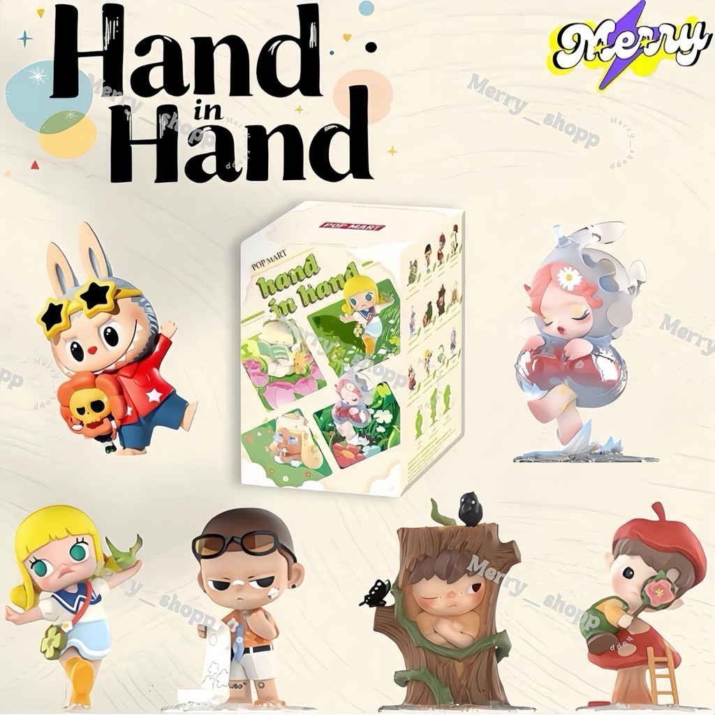 🌟พร้อมส่ง🌟 Hand in Hand Series Figures เช็คการ์ดและจุ่มใหม่
