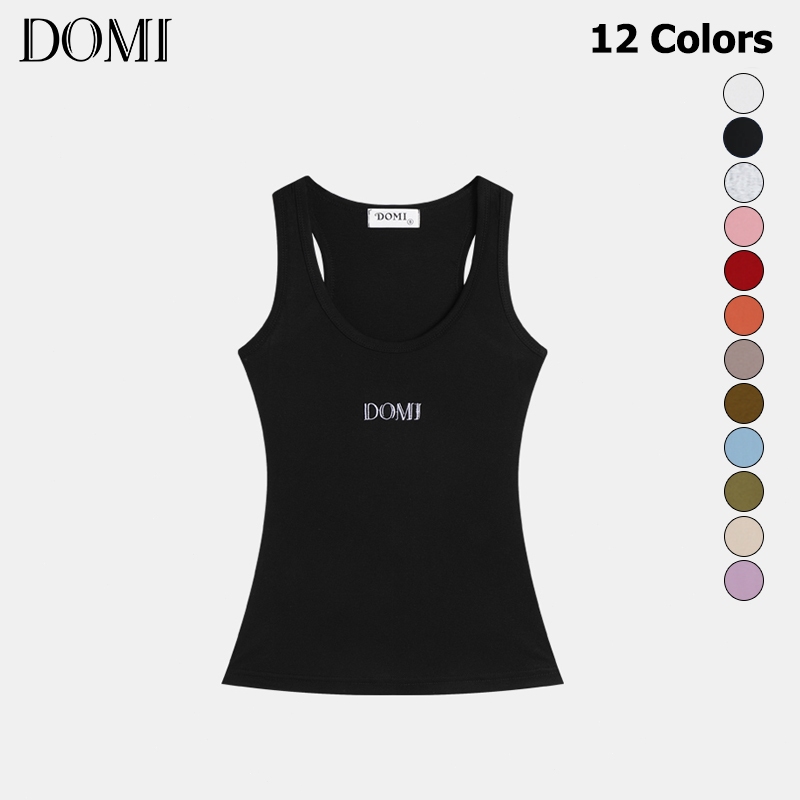 DOMI - เสื้อกั๊กเปิดไหล่ สำหรับผู้หญิง ดีไซน์น่ารัก เหมาะสำหรับทุกสไตล์ คอกลมใหญ่  พร้อมจัดส่งจากประเทศไทยได้ตลอดเวลา