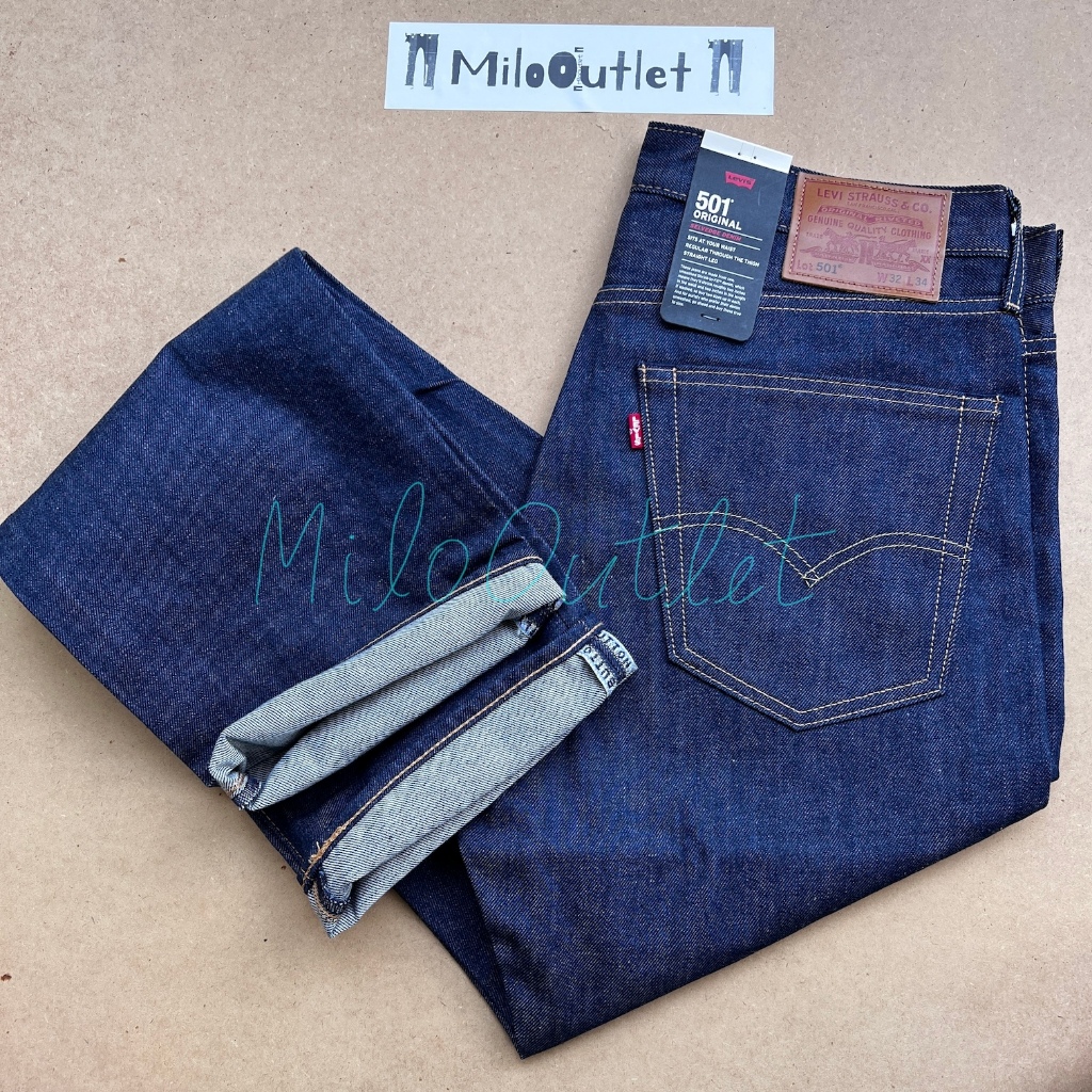 กางเกงยีนส์ Levi's 501 รุ่น 152 ปี ผ้าดิบ ผ้าริม ของแท้ 100%