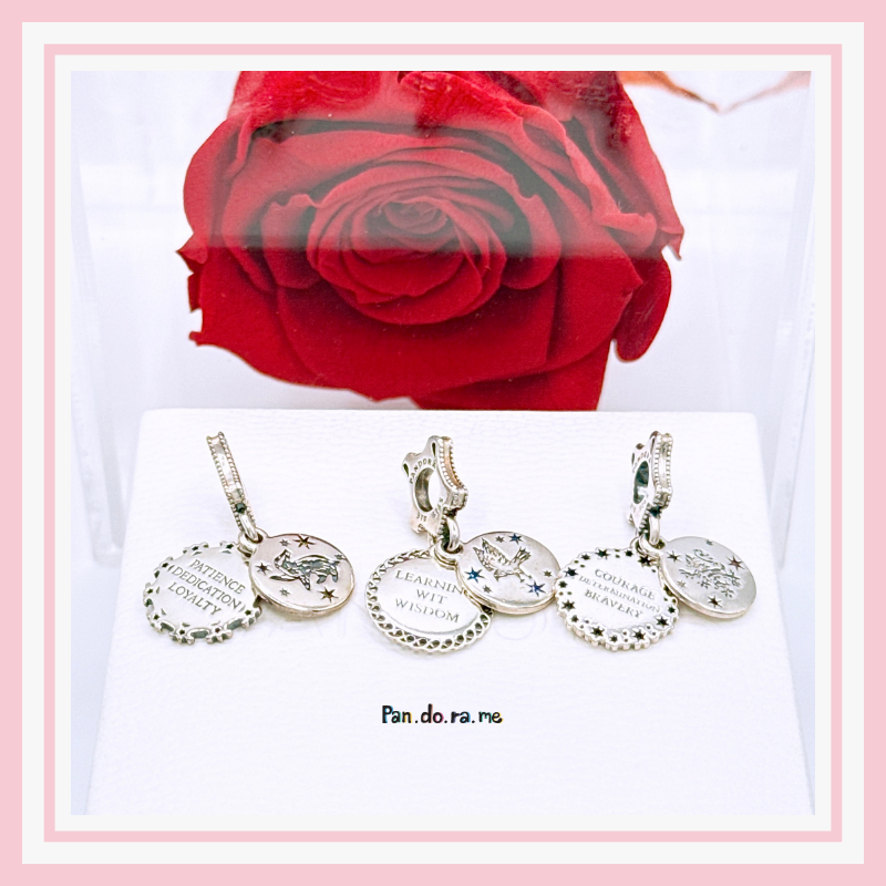 [พร้อมส่ง สินค้าแท้ 💯 ] pan.do.ra Harry Potter House Banner Charm