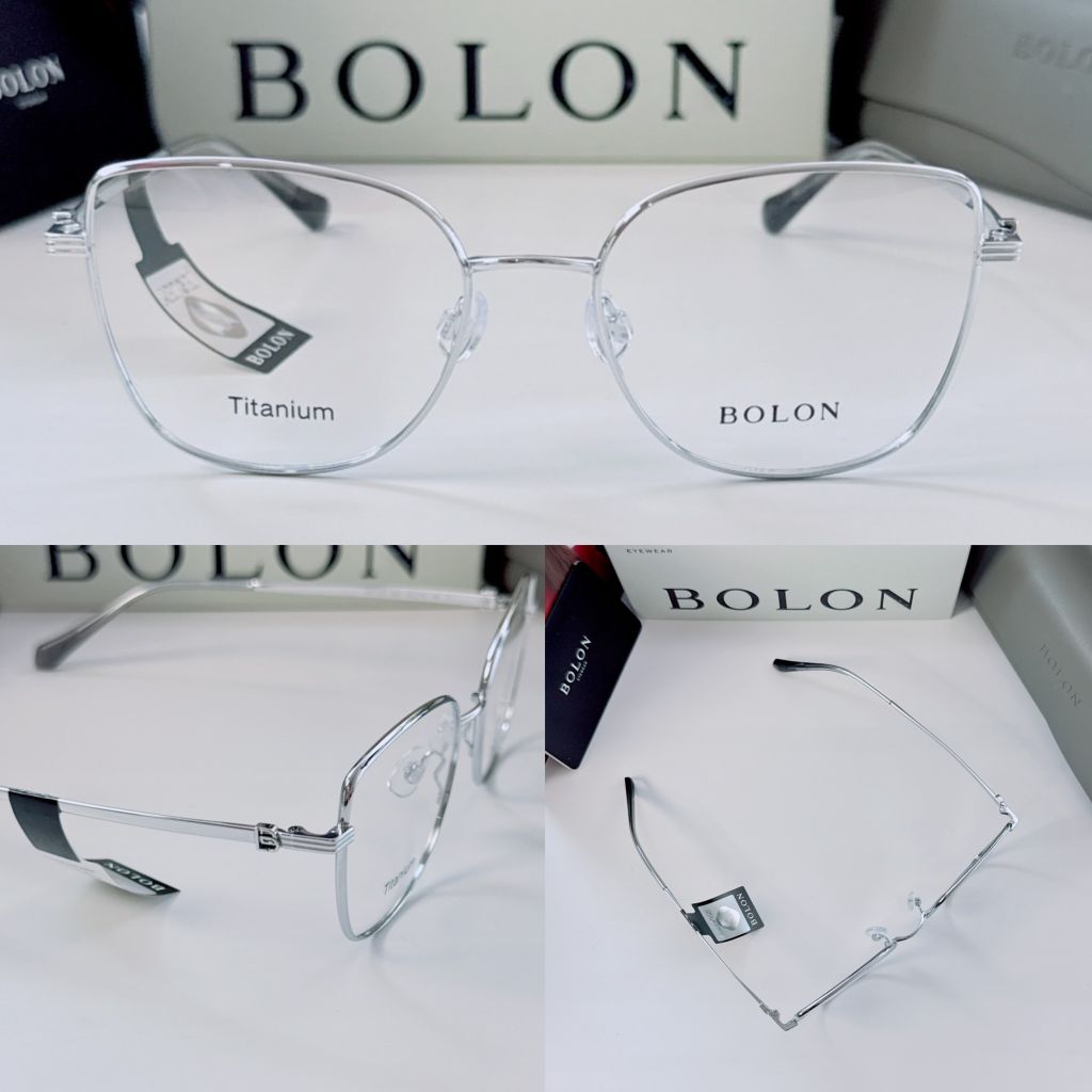 BOLON BA7030 TITANIUM แท้ กรอบแว่นตา พร้อมเลนส์ ตัดแว่นสายตาสั้น ยาว แว่นกรองแสง บลูบล็อก ออโต้ ตัดเลนส์สายตา ญาญ่า ราคา ถูกที่สุด ดีลบีเคเค แกลเลอรีภาพที่ 7