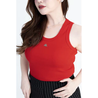 Simple Tank top เสื้อกล้าม เสื้อแขนกุด รุ่นT66 - Mesave