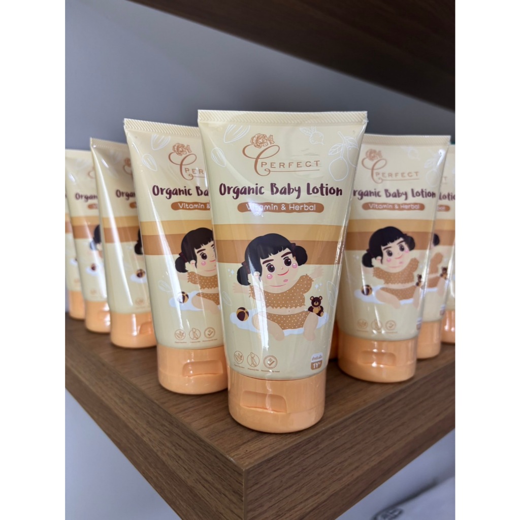 Perfect โลชั่นเด็กสูตรออร์แกนิค บำรุงผิว ชุ่มชื้นยาวนาน 100 ml