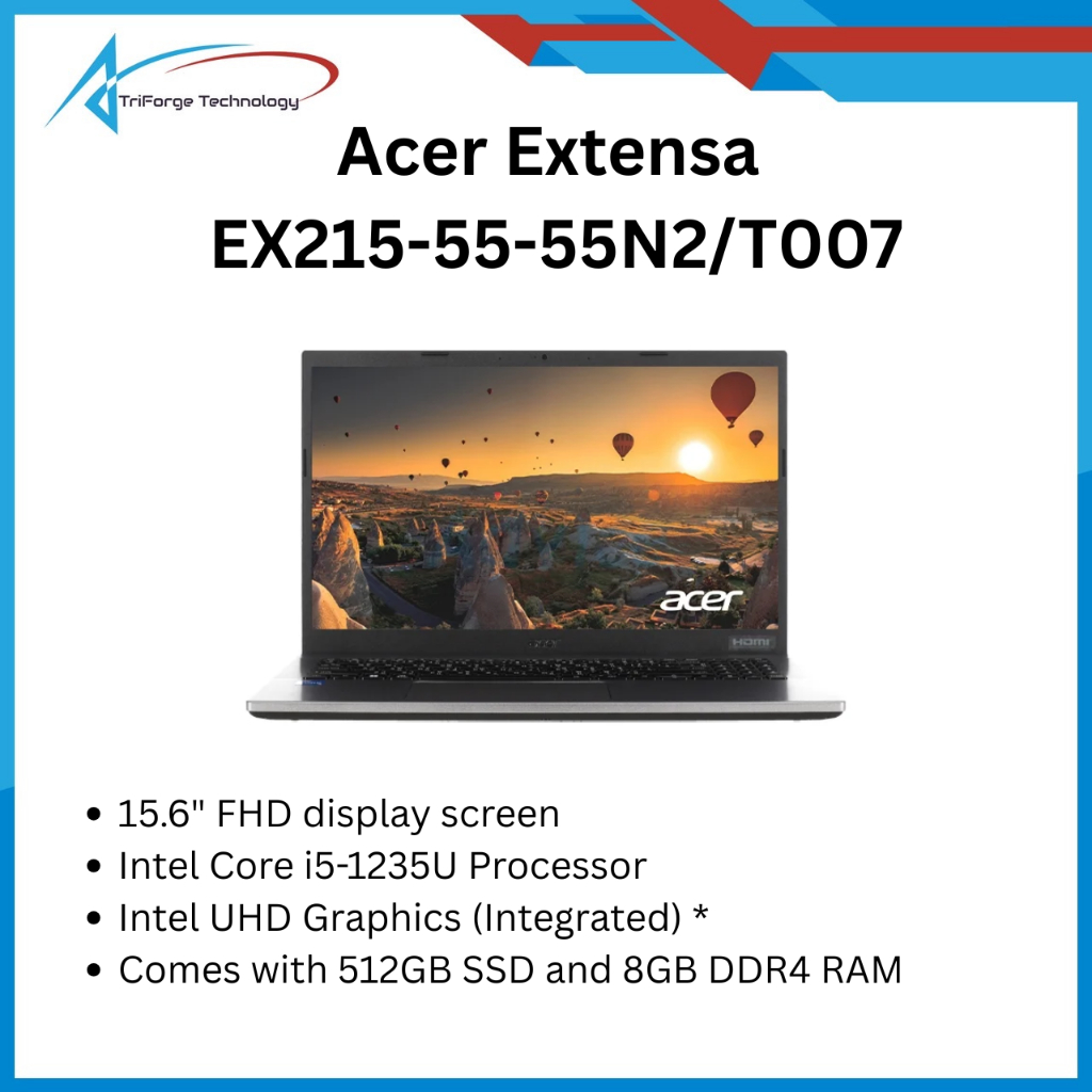 Acer Extensa EX215-55-55N2/T007