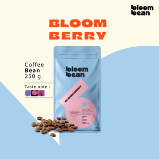 Bloom Bean กาแฟคั่วอ่อนรส Bloom Berry ส่วนผสมที่ลงตัวจากเอธิโอเปียและโคลัมเบีย หอมกลิ่นเบอร์รี่ รสหวานอมเปรี้ยว สดชื่น