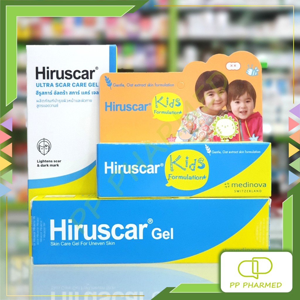 Hiruscar เจลดูแลลอยแผลเป็น Ultra Scar Care Gel 5g,10g, 25g