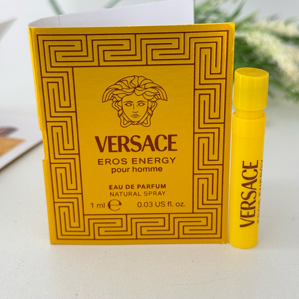 น้ำหอมขนาดทดลอง Versace Eros Energy Pour Homme EDP 1 ml New กลิ่นใหม่ล่าสุด