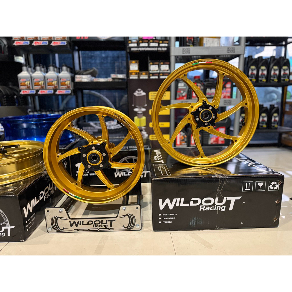 ล้อForza750 & XADV750  ล้อฟอร์จ CNC สำหรับ Forza750 2025 WILDOUT Racing