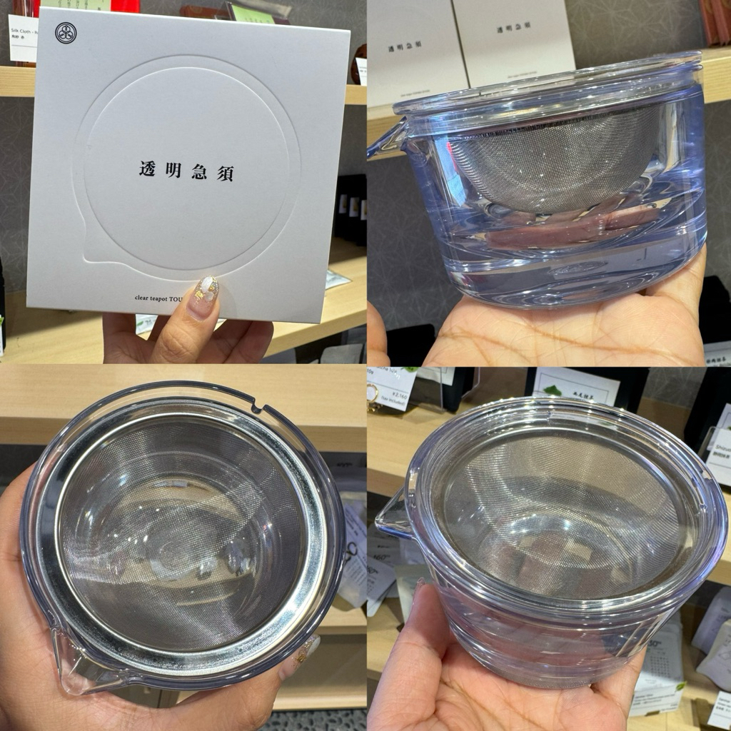 ‼️ของแท้จากญี่ปุ่น‼️กาแบบใสสำหรับชงชาญี่ปุ่น Clear Teapot Toumei Kyushu Senchado Made in Japan จากร้