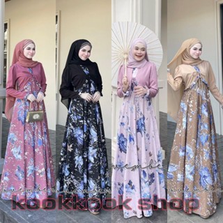 🚛ส่งฟรี+โค้ดลดสุดคุ้ม✅✅ชุดเดรสอิสลาม ชุดเดรสมุสลิม ไหมอิตาลี…