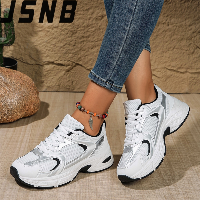 รองเท้ากีฬาคู่รักสไตล์เกาหลี ผู้หญิงไซส์ 36-45 ลดพิเศษ! เดินสบาย ใส่เก๋ เทรนด์มาแรง ใส่ได้ทุกวัน จัดส่งเร็ว - รูปที่ 6