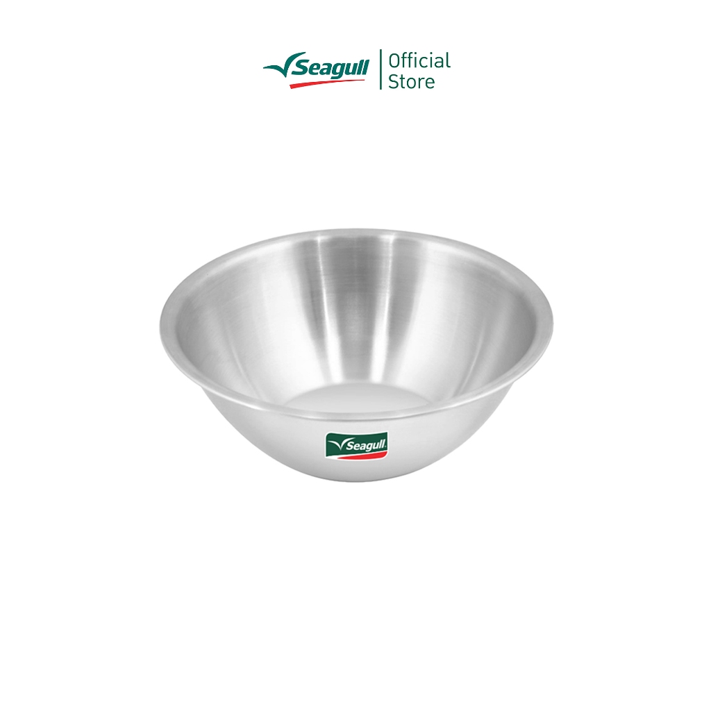 Seagull ชามผสมสแตนเลส ขนาด 21 ซม. ความจุ 2.2 ลิตร