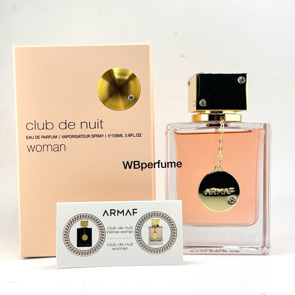 น้ำหอมแท้100% Armaf Club de Nuit for Women EDP 105ml กลิ่นโคลนนิ่ง Ch nel - Co co Made moi selle