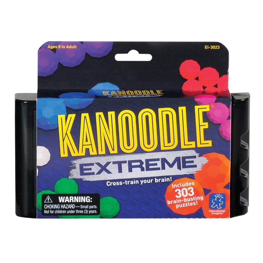 Educational Insights Kanoodle Extreme Puzzle Game, Brain Teaser Puzzle Challenge Game for Kids, Ages