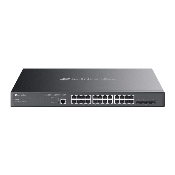 TP-LINK SG3428MP Omada 28-Port Gigabit L2+ Managed Switch with 24-Port PoE+ (มือสอง สภาพใหม่)