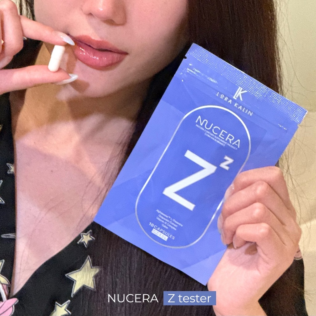 Nucera Z | Sleep Beauty - วิตามินหลับสวย ตื่นใส ขนาดพกพา 10 แคปซูล