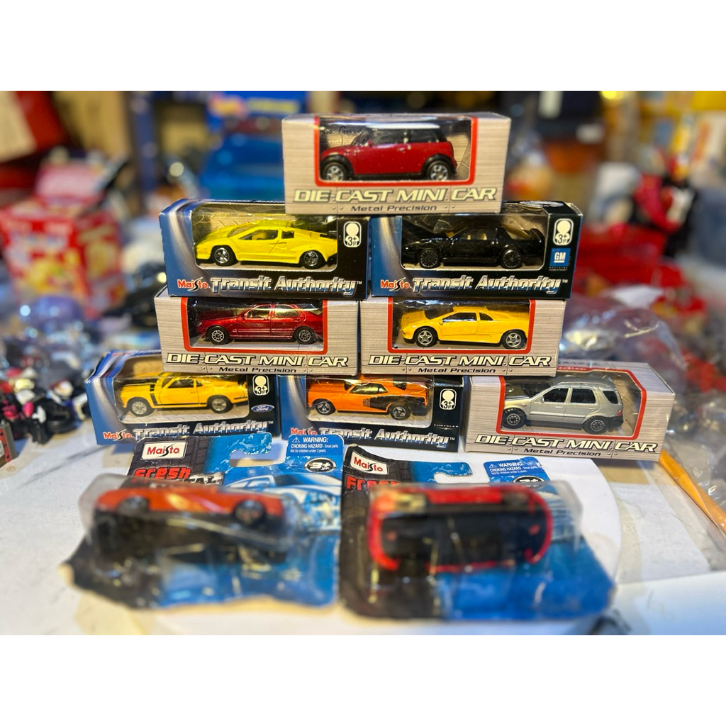 รถเหล็ก 1:64 maisto และอื่นๆ