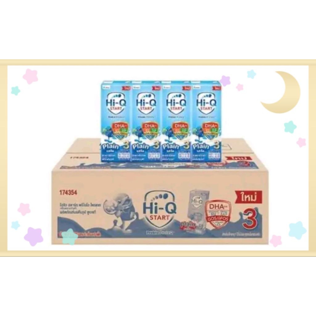 *ยกลัง36กล่อง** นมไฮคิวสีฟ้า สูตร3 **