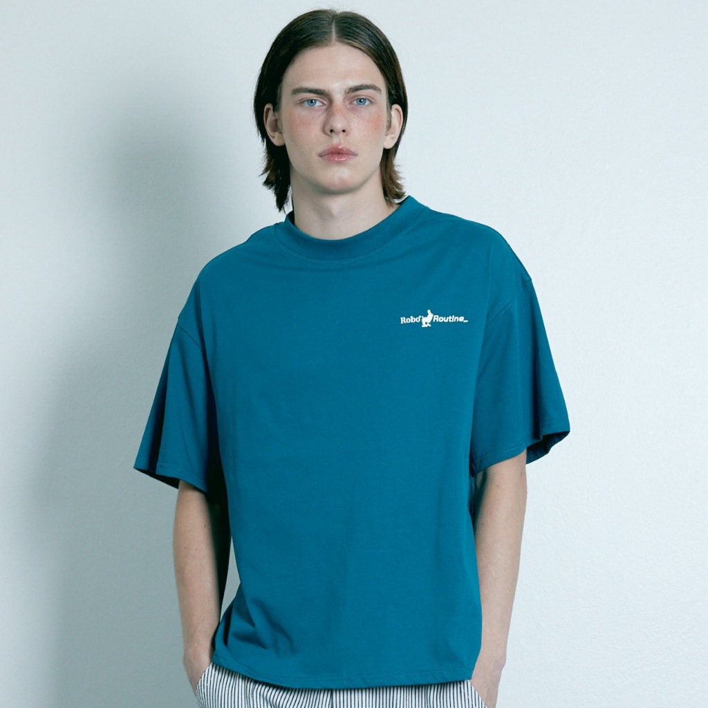 Classy Club - เสื้อยืด Oversize แขนสั้น รุ่น RoboRuotine T-Shirt - RoboRoutine Col.