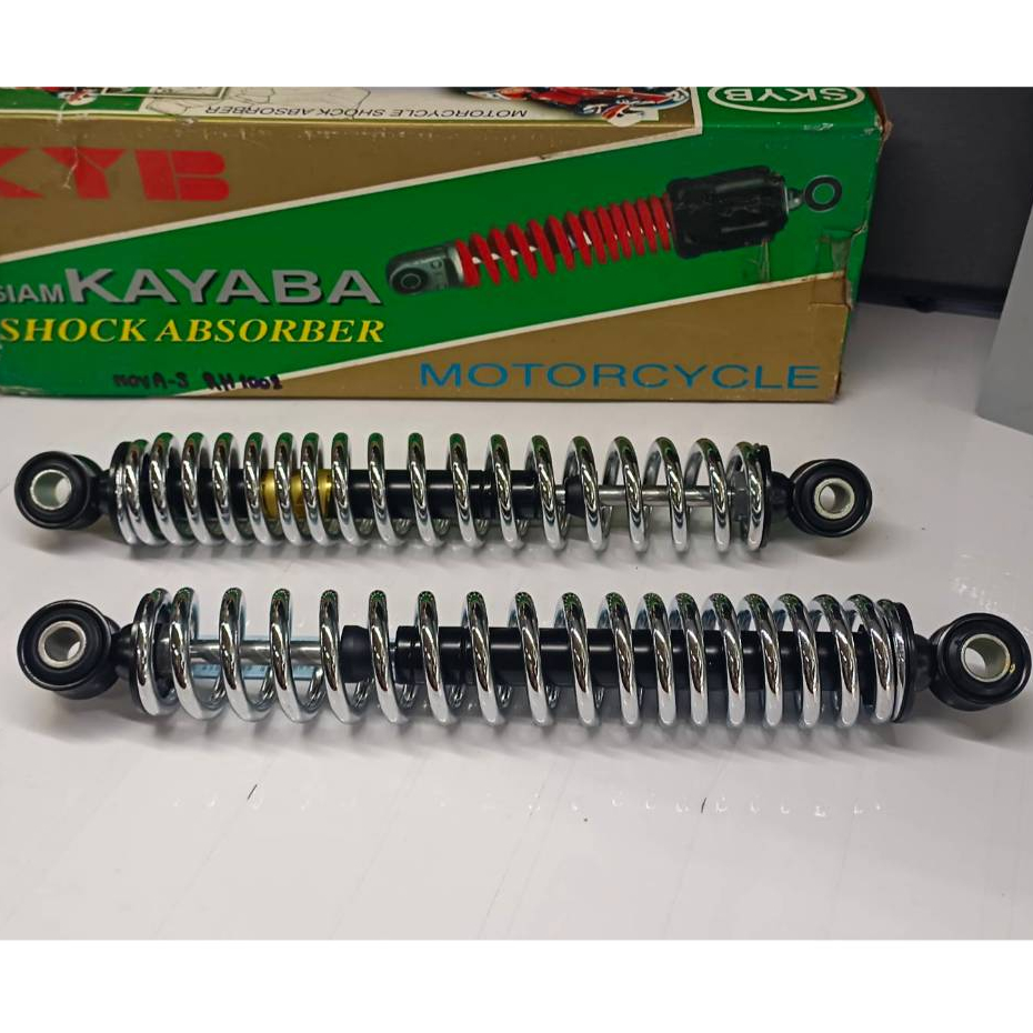 โช้คหลัง NOVA-S สปริงชุบ เหล็กหนา อย่างดี (KAYABA) โช๊ค สปริง โช๊คหลัง