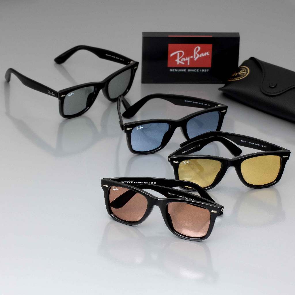 แว่นกันแดด Ray-Ban : RB2140F Wayfarer Full Fitting (สินค้าประกัน 2 ปีจากแบรนด์)
