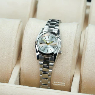 นาฬิกาข้อมือผู้หญิง SENKQ - เซนคิว แท้ รหัส SS100 หน้าปัดกลม สายสแตนเลส ไซค์เล็ก 2 CM. ไซค์ใหญ่ 3 CM. มีหลายสี