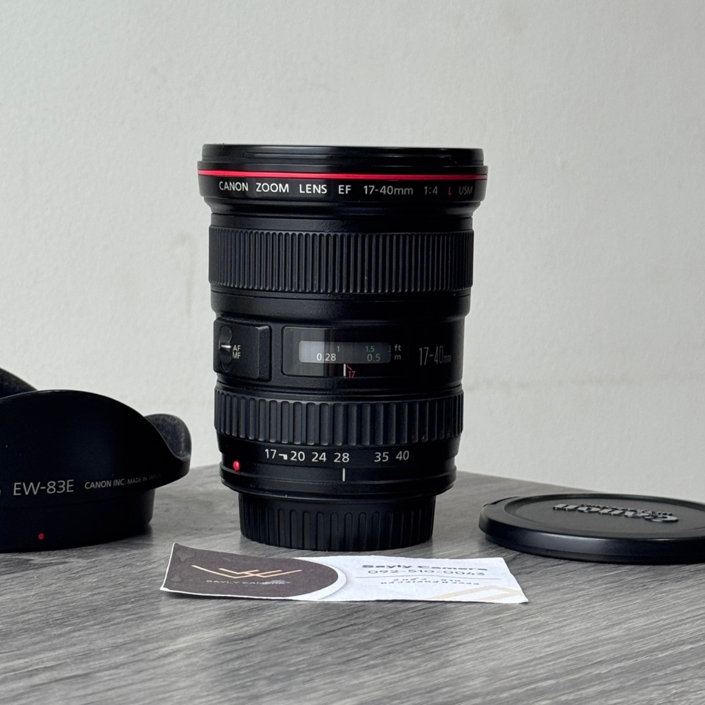 เลนส์ถูก canon 17-40 canon17-40 17 - 40 ฟลูเฟรม