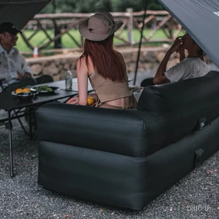 Blackdog โซฟาเป่าลม มีปั้มลมในตัว รับน้ำหนักได้ถึง 300kg. นั่งสบาย พับเก็บเล็ก พกพาสะดวก