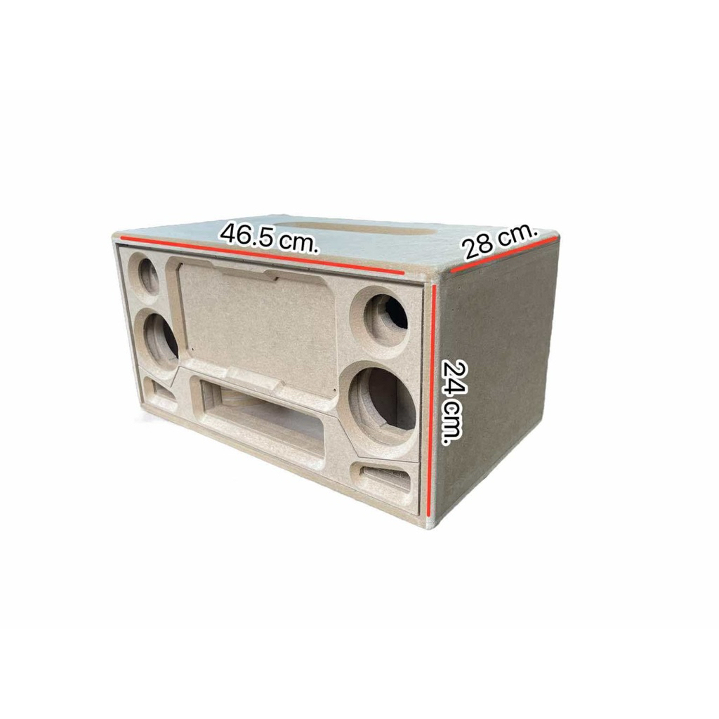 งานดิบ (รุ่น430) แบนพลาส4.5“ 2ดอก กลาง3” 2ดอก แหลม2“ 2ดอก ไม้หนา12mm - รูปที่ 2