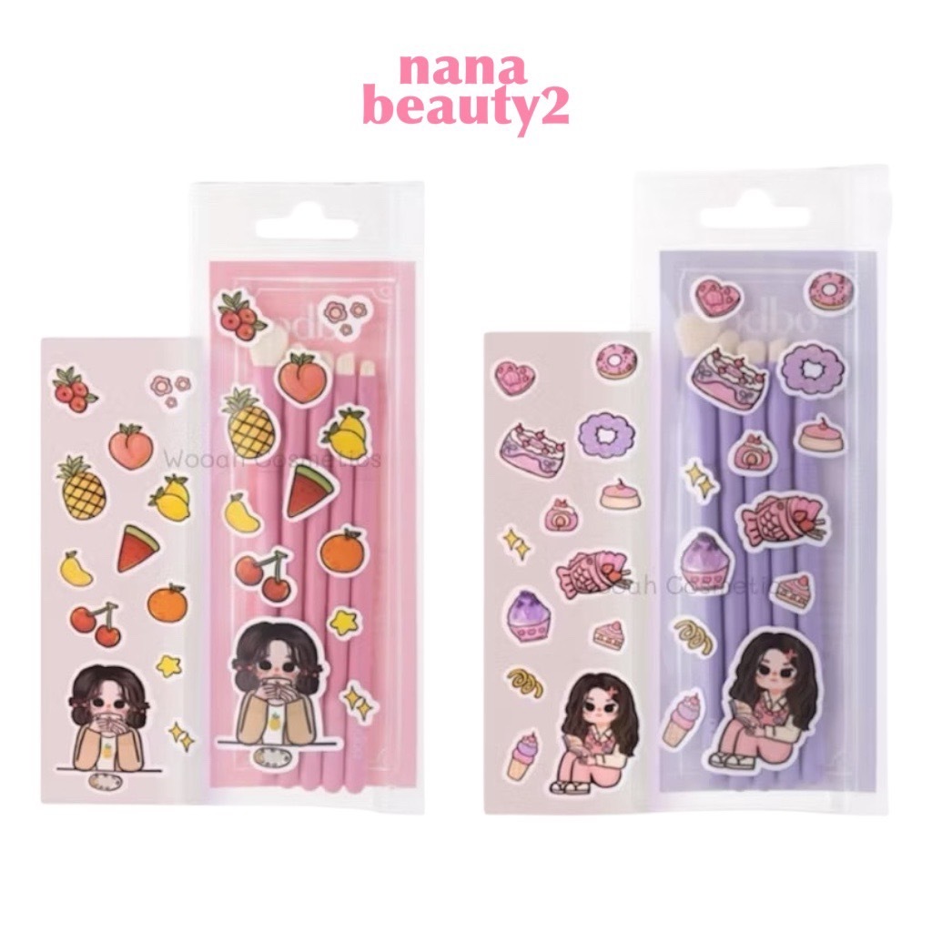 OD8061 สเปเชียล บรัช เซ็ต โอดีบีโอ เซ็ตแปรงแต่งตา ODBO Special Brush Set