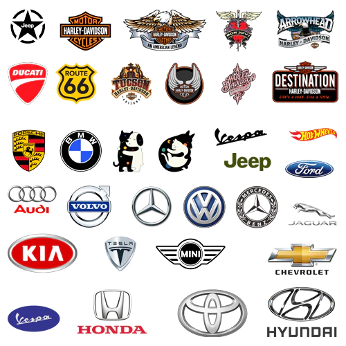 ตัวรีดโลโก้รถ MOTOR HARLEY 🚘 🚘โลโก้รถยนต์ 🛵 รีดง่าย ตัวรีดติดเสื้อ สติกเกอร์รีดติดเสื้อ