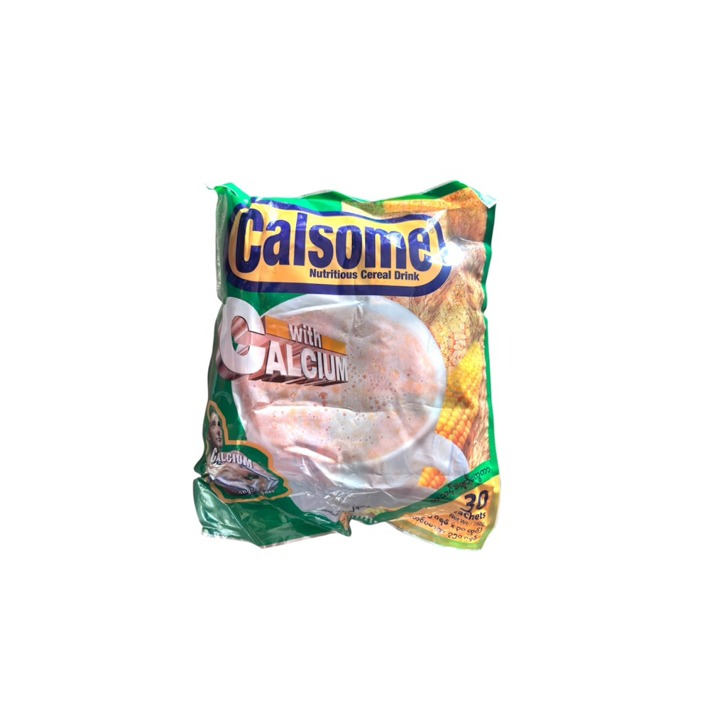 นมข้าวโพด Calsome🇲🇲 นมแคลเซียมพม่า สินค้านำเข้าของแท้💯 มีจัดเก็บปลายทาง