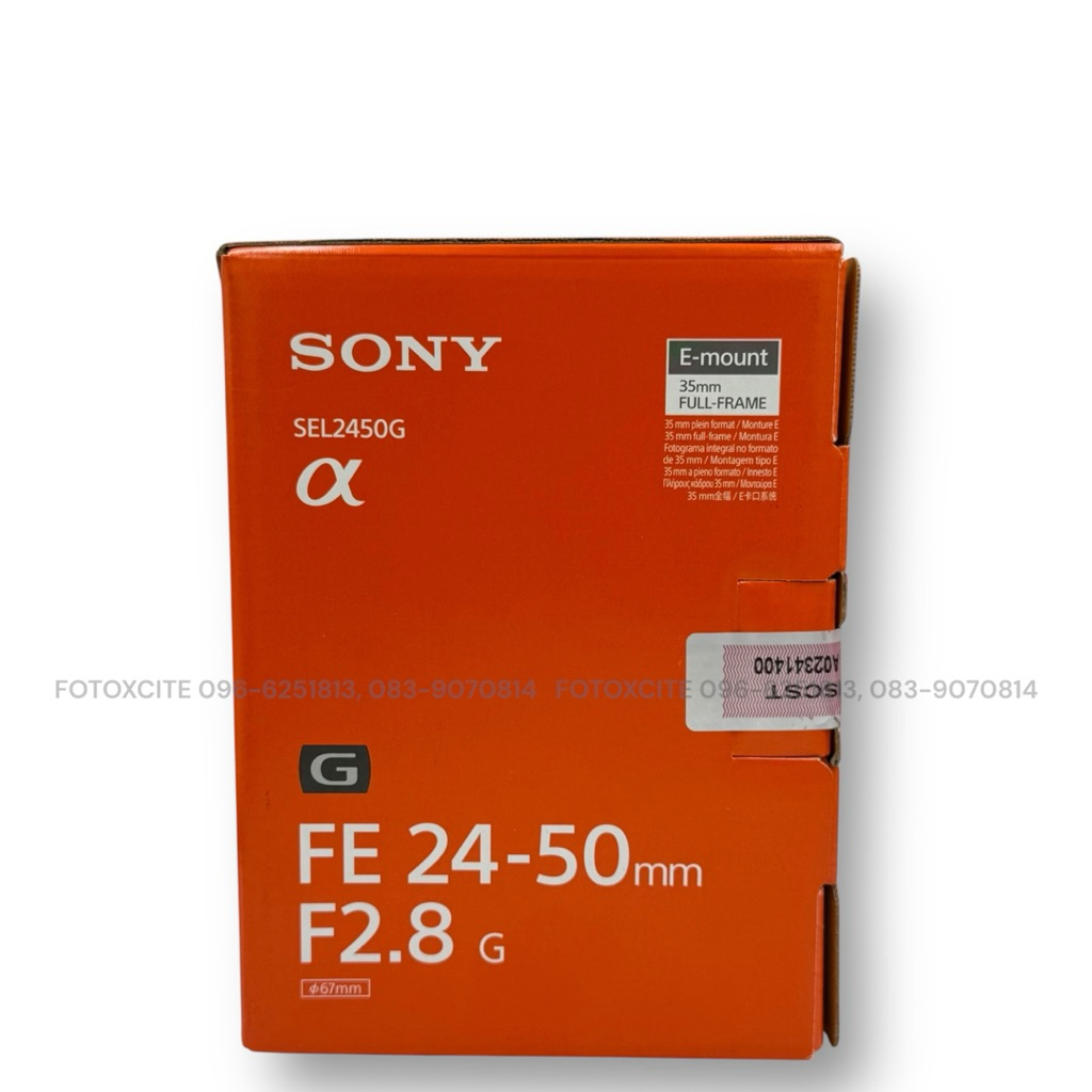 Sony FE 24-50mm F2.8 G (E-Mount)  สินค้าใหม่ 100% ประกันศูนย์ไทย 1 ปีเต็ม