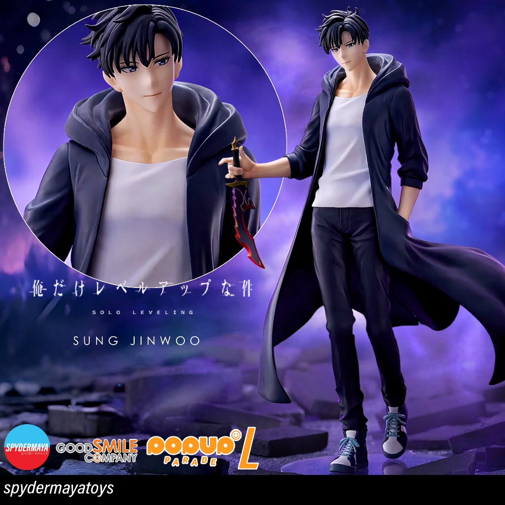 [พร้อมส่ง] POP UP PARADE Sung Jinwoo L Size - SOLO LEVELING - Good Smile Company