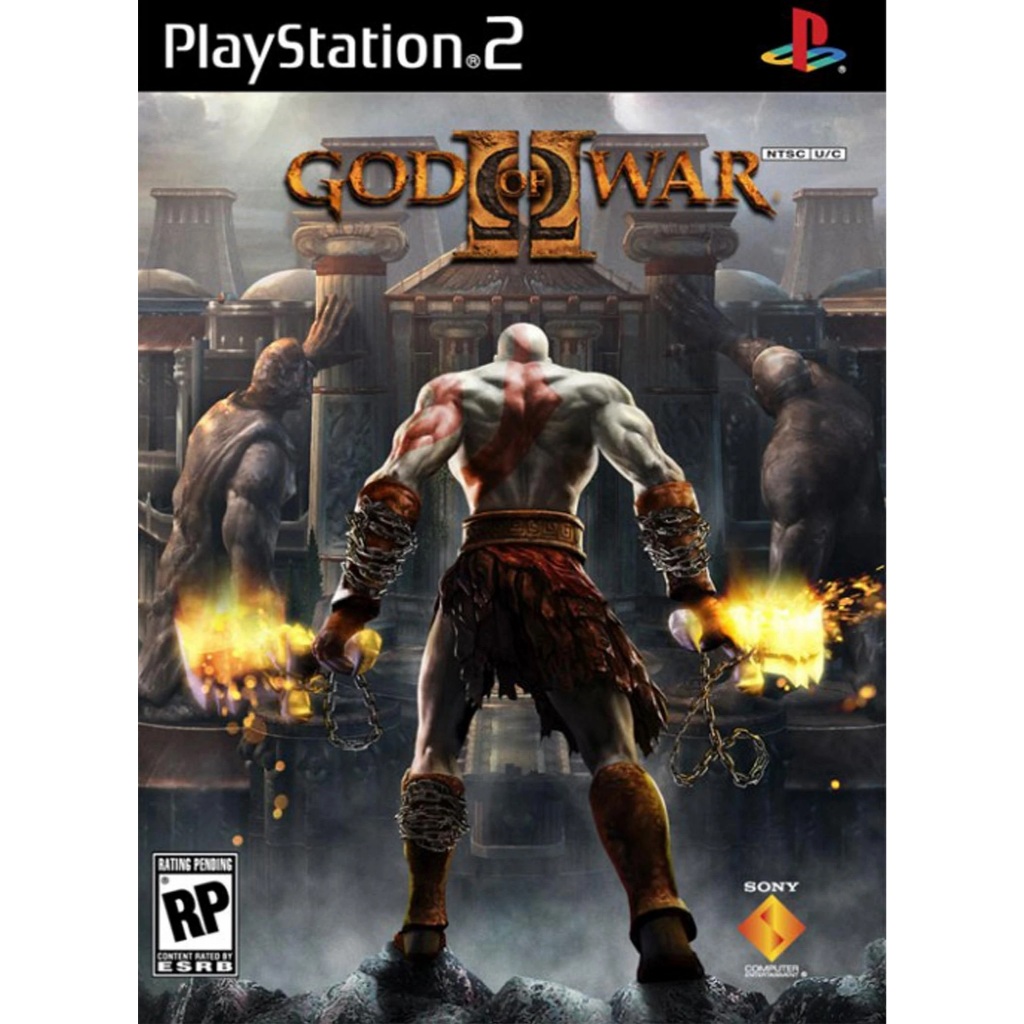 แผ่นเกมส์ PS2 God of War 2