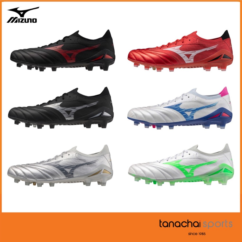 MIZUNO MORELIA NEO IV BETA Elite รองเท้าฟุตบอล รองเท้าสตั๊ด ตัวท็อป ของแท้ 100%