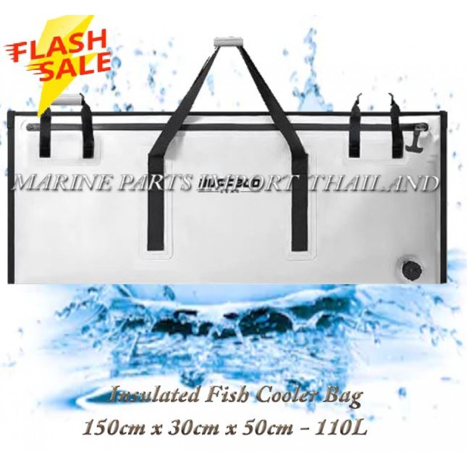 Insulated Fish Cooler Bag 150cm x 30cm x 50cm 110L