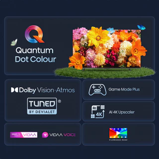 Hisense ทีวี รุ่น 75E7Q ขนาด 75 นิ้ว QLED 4K Ultra HD Smart TV Vidaa OS Wi-Fi รุ่น E7Q