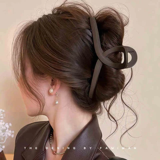 🔥Hot Item🔥 กิ๊บหนีบผมขนาดใหญ่ 13 cm กิ๊บสีเอริ์ธโทน